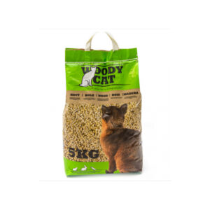 All Span For Pets Woody Cat Υπόστρωμα Πελετ Για Μικρά Ζώα 5kg