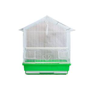 Κλουβί Πουλιών Πράσινο σπιτάκι