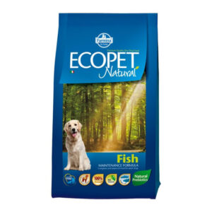 Ecopet Natural Fish Medium 12kg + 2kg ΔΩΡΟ