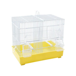 Ζευγαρώστρα Daffy Love Birds Cage Yellow No3 44*26*32cm